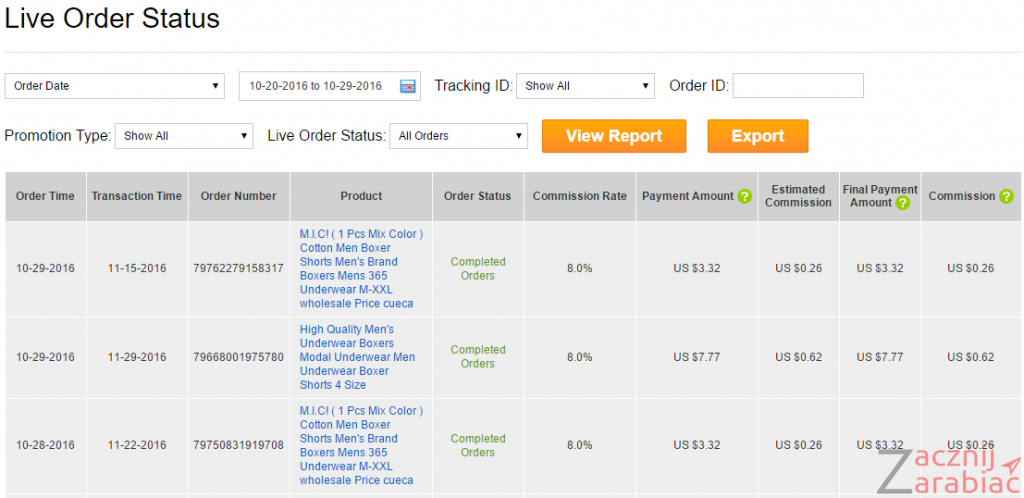 live order tracking aliexpress